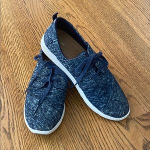 women's denim tennis shoes